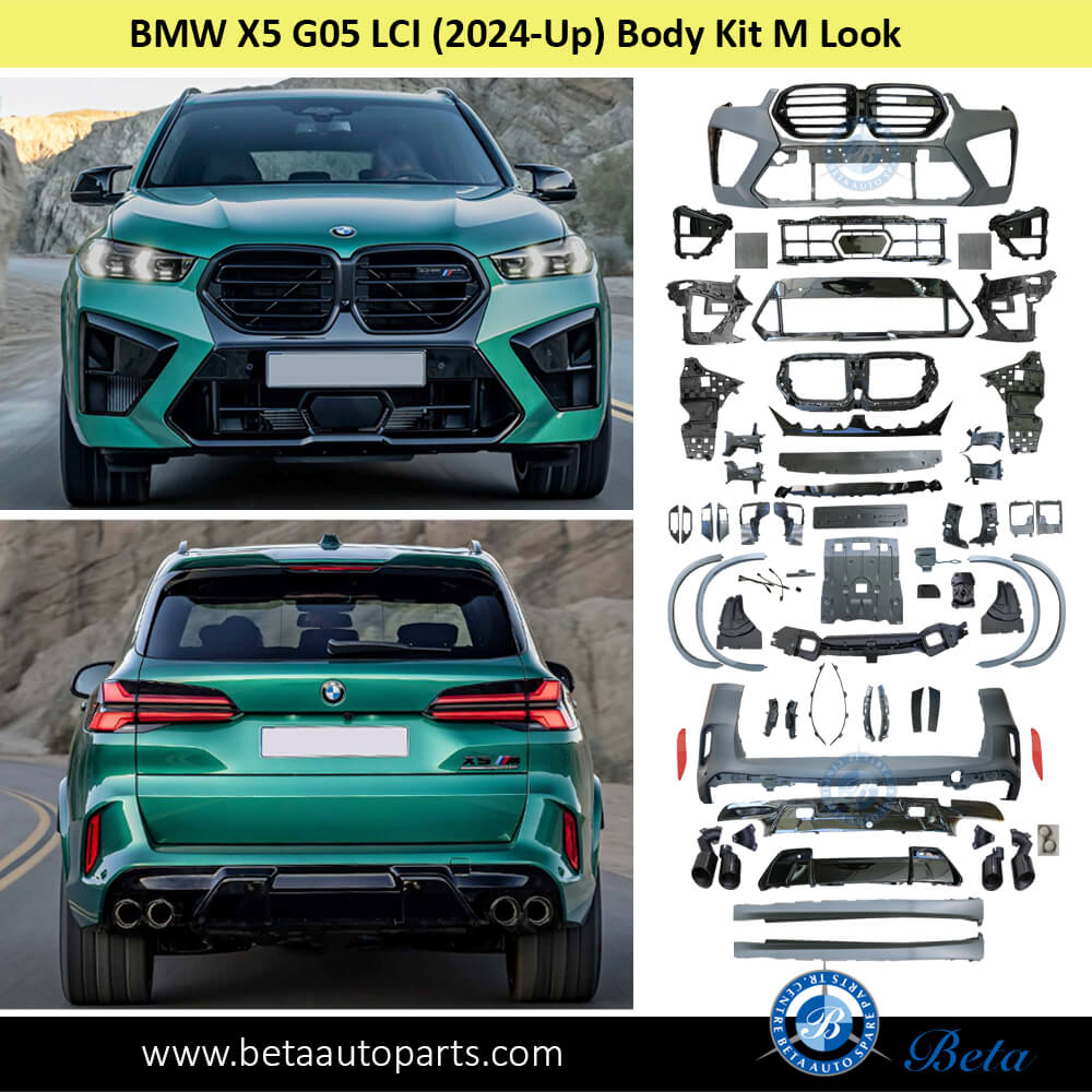 Body Kit M Look for BMW X5 G05 LCI 2024-Up models after fixing Body Kit M Look for BMW X5 G05 LCI 2024-Up models after fixing